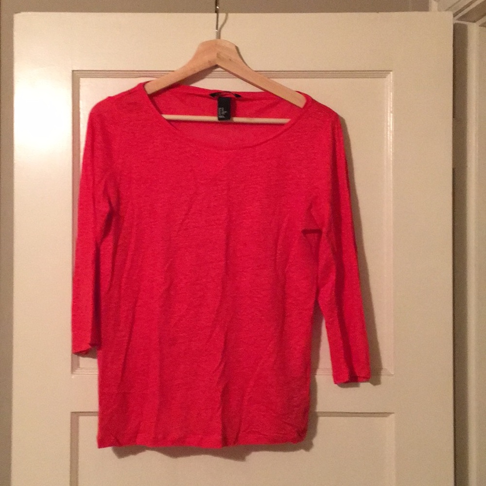 Red blouse